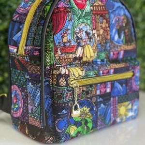 Beauty and the beast backpack